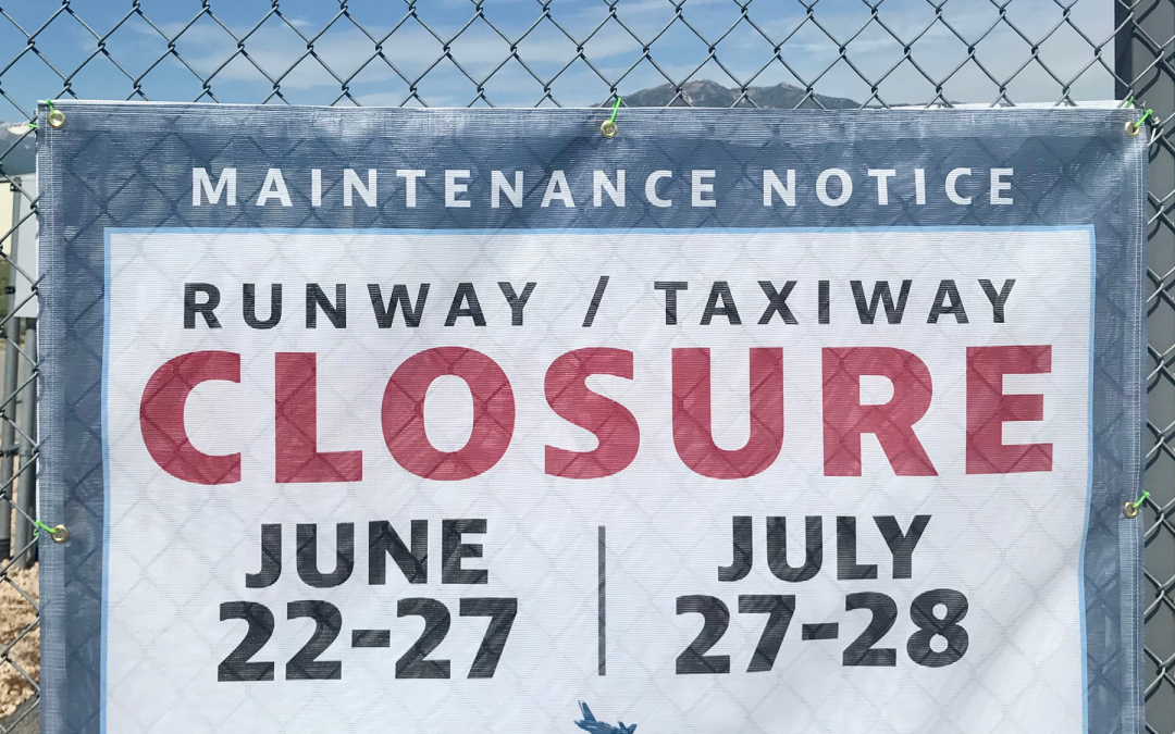 Heber Valley Airport Runway to Close Temporarily